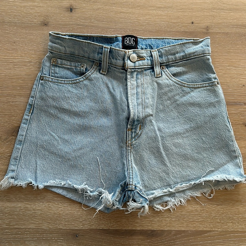 BDG High Waisted Jean Shorts